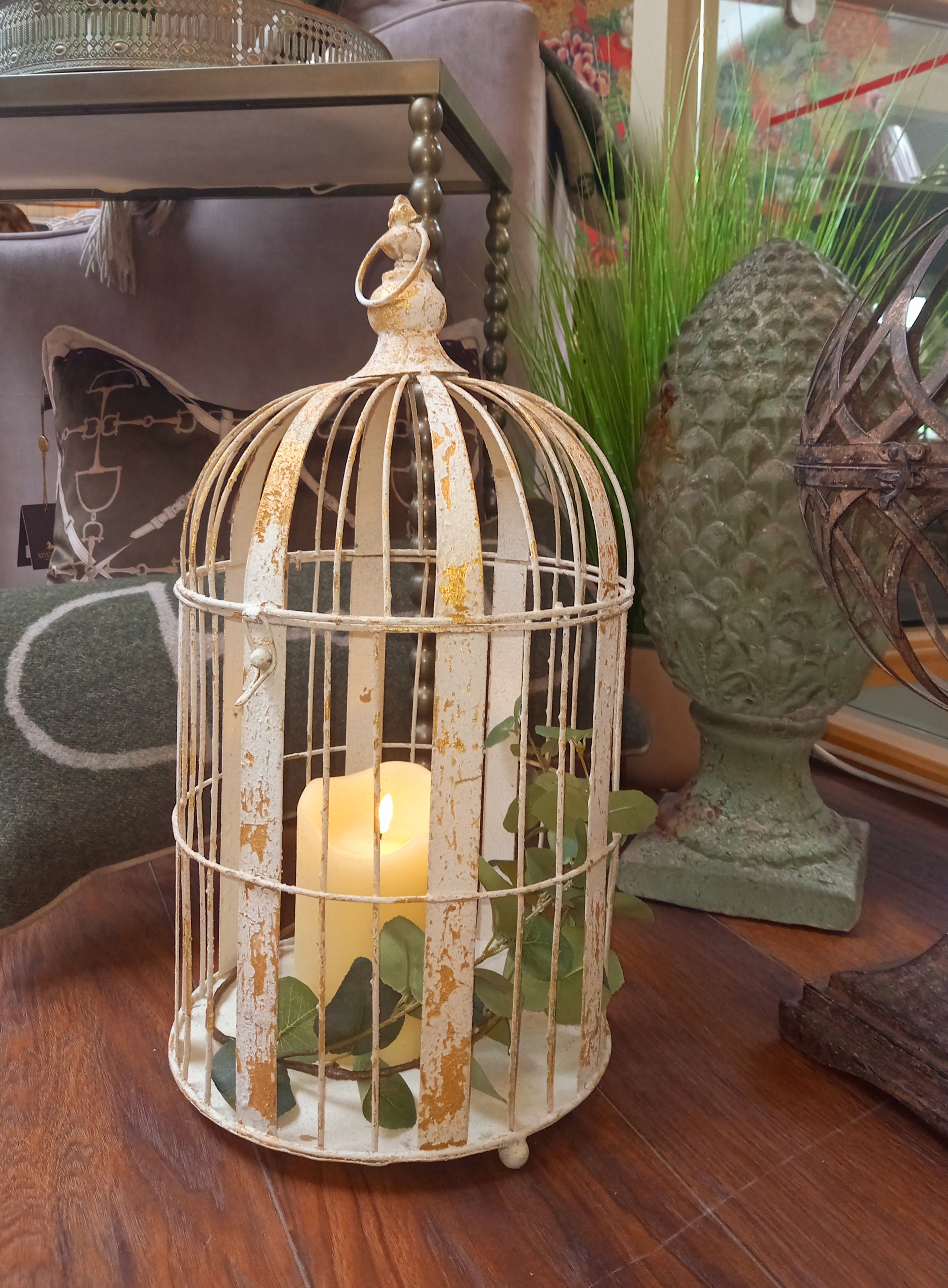 Birdcage - Distressed metal