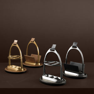 Eichholtz Stirrup Desk Set - Nickel