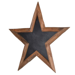 Wood Star Chalkboard