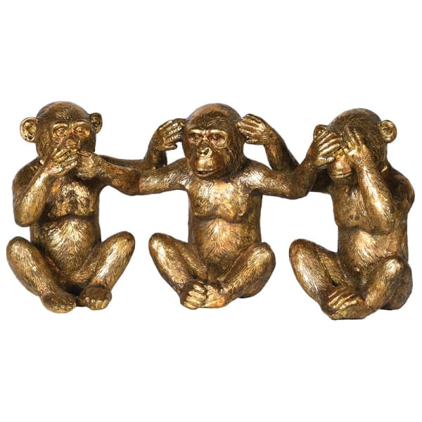 Monkeys - See no evil, hear no evil, speak no evil