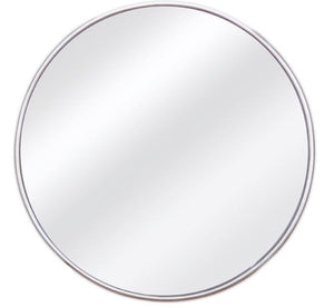 Silver Framed Mirror