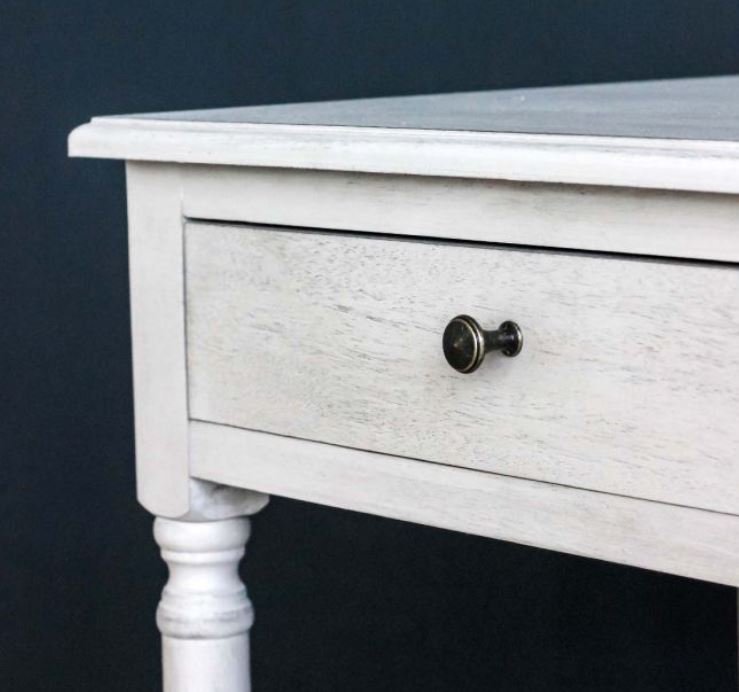 Side Table with drawer - soft grey