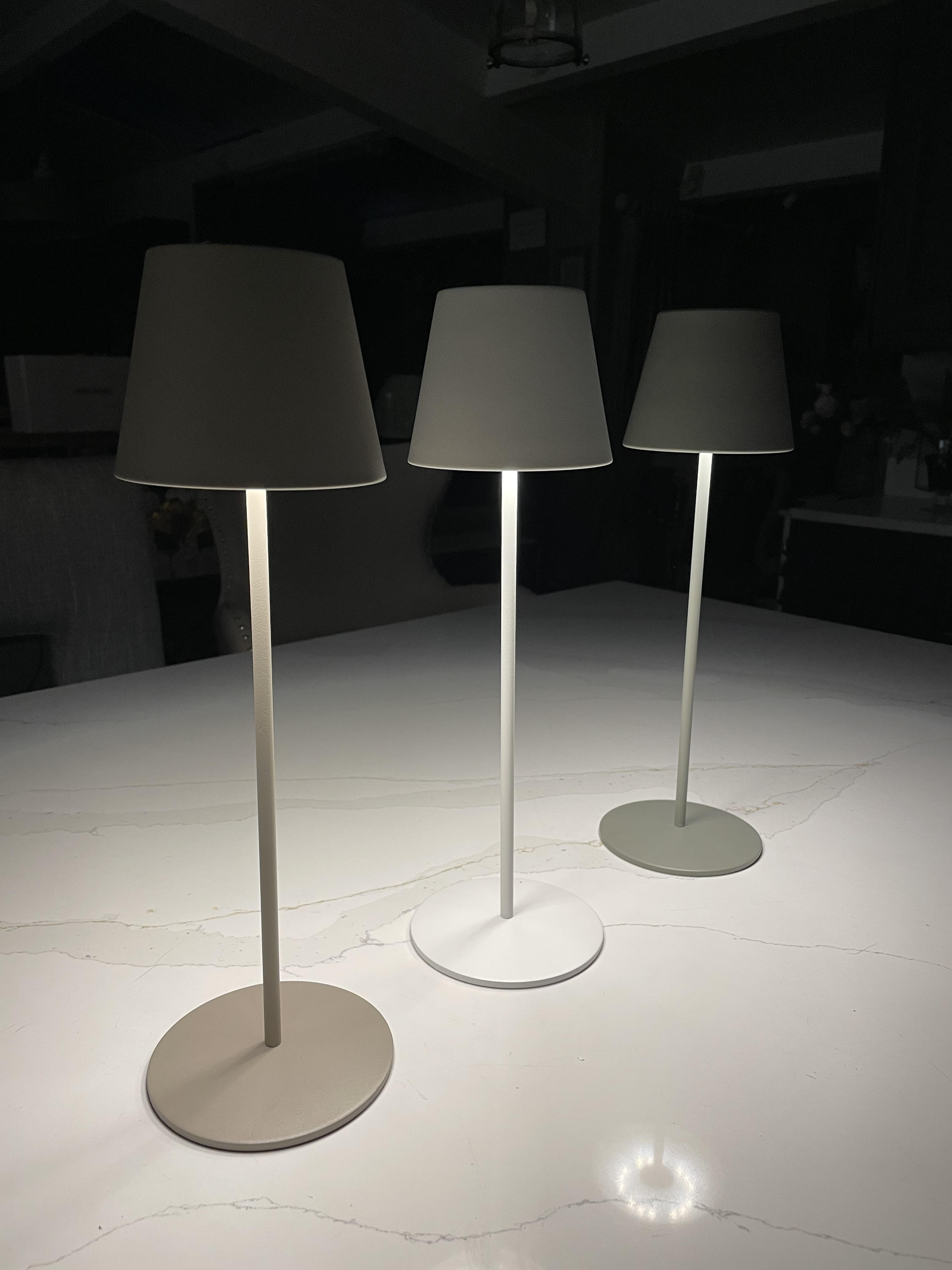 LED CORDLESS Lamp - TAUPE